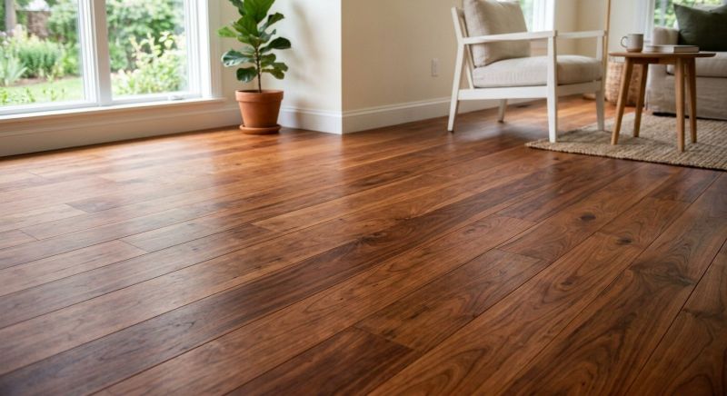 Cherry Floor Installation in Richmond, CA