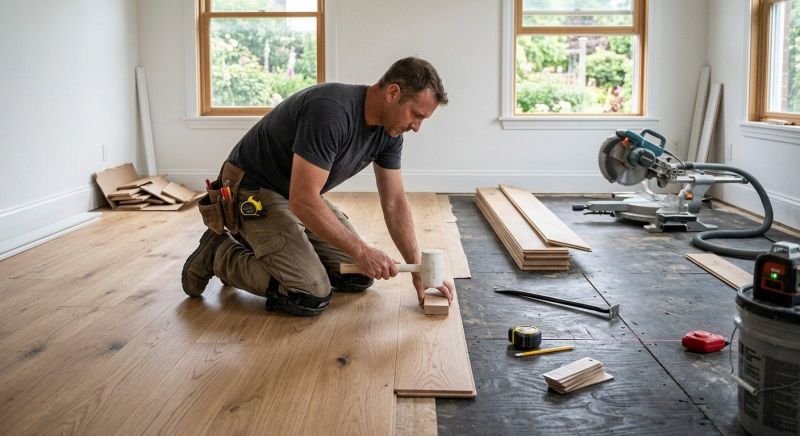 Hardwood Floor Installation in Hayward, CA
