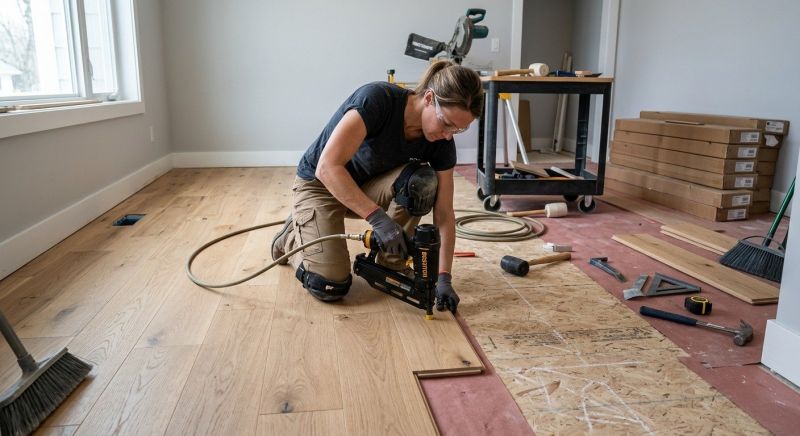 Hardwood Floor Installation in Oakley, CA