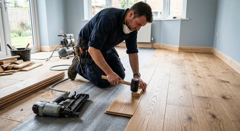 Hardwood Floor Installation in Pleasanton, CA