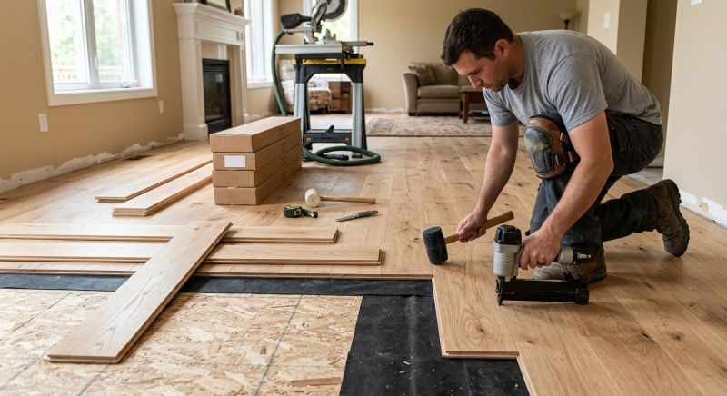 Hardwood Floor Installation in Vallejo, CA