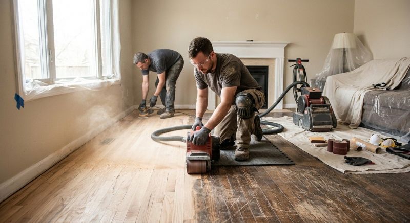 Hardwood Floor Renovation in Concord, CA