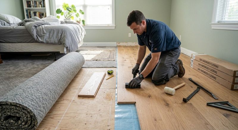Hardwood Replacement in Danville, CA