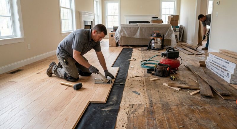 Hardwood Replacement in Martinez, CA