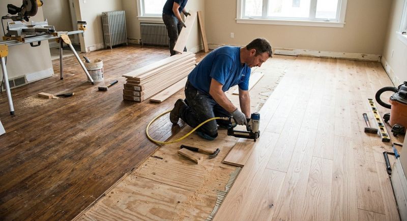 Hardwood Replacement in Moraga, CA