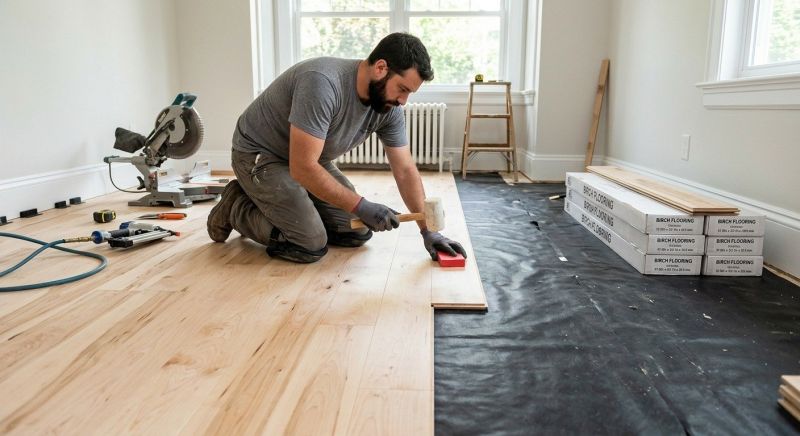 Maple Flooring Installation in El Sobrante, CA