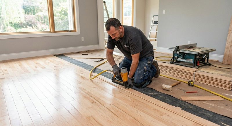 Maple Flooring Installation in Moraga, CA