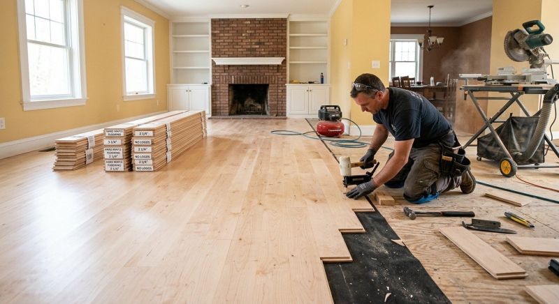 Maple Flooring Installation in Rio Vista, CA
