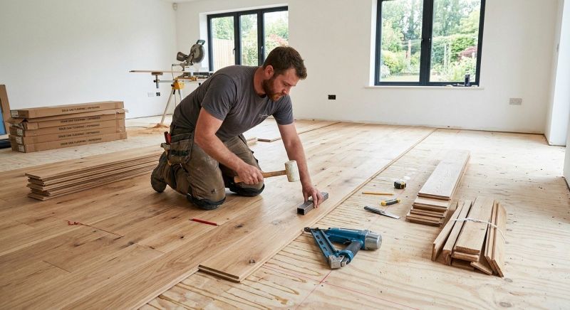 Oak Floor Installation in Berkeley, CA