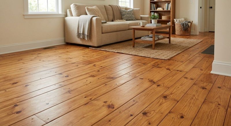 Pine Floor Installation in Concord, CA