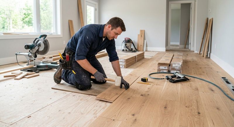 Plank Floor Installation in Concord, CA