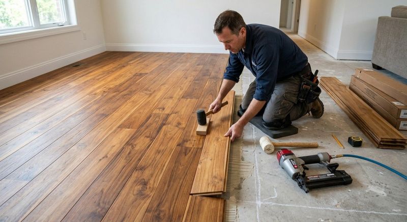 Teak Flooring Installation in Concord, CA