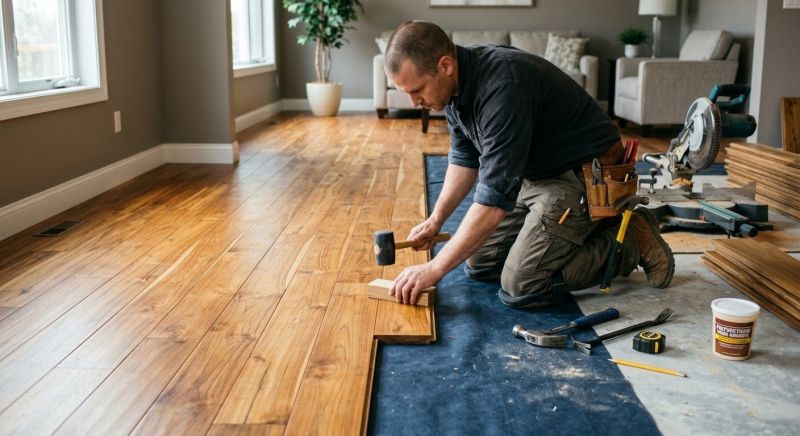 Teak Flooring Installation in Concord, CA
