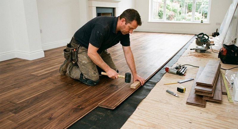 Walnut Flooring Installation in Concord, CA