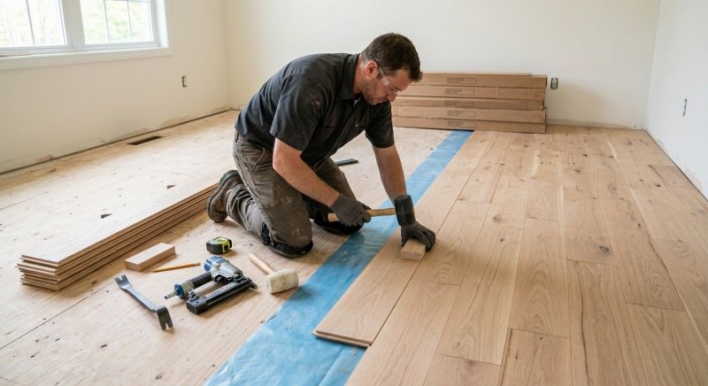 Wood Floor Replacement in Danville, CA