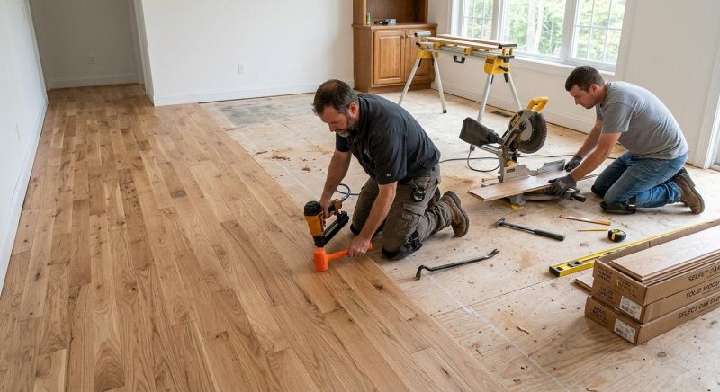 Wood Floor Replacement in Orinda, CA