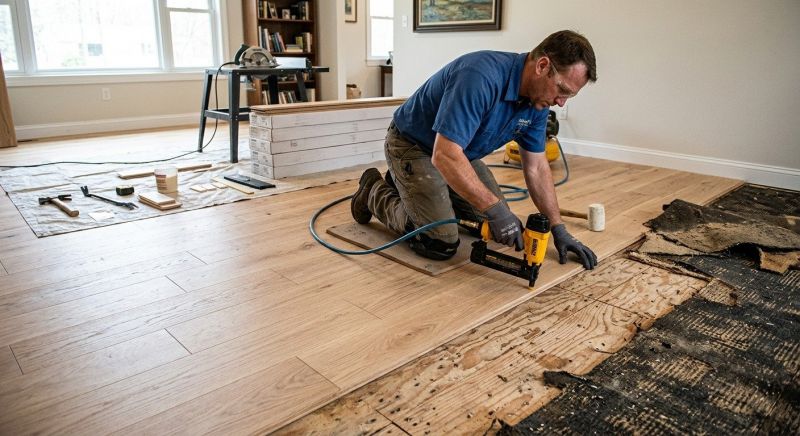 Wood Floor Replacement in Travis Afb, CA