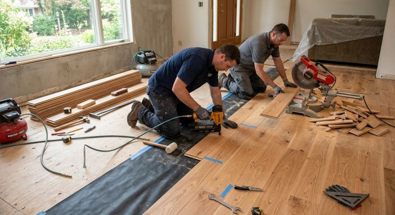Wood Flooring Installation in Solano County, CA